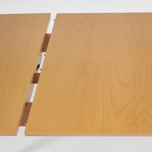 Стол раскладной TetChair Vaku (Ваку) основание бук, столешница мдф, 80x120+40x75 см натуральный