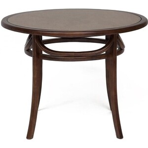 TetChair Стол Thonet (mod.T9032-100) дерево береза/стекло темный орех