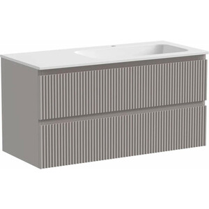 Тумба под раковину Sancos Snob R 100х45 правая, Doha Soft (SNR100RSM)