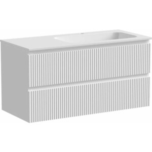 Тумба под раковину Sancos Snob R 100х45 правая, Bianco (SNR100RW)