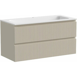 Тумба с раковиной Sancos Snob T 100х45 Beige Soft (SNT100CE, CN7013)