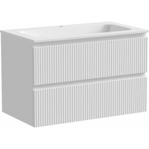 Тумба с раковиной Sancos Snob T 80х45 Bianco (SNT80W, CN7012)