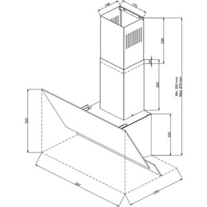 Вытяжка Zigmund & Shtain K 146.6 W