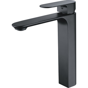 Смеситель для раковины Wasserkraft Elbe черный soft-touch (7403H)
