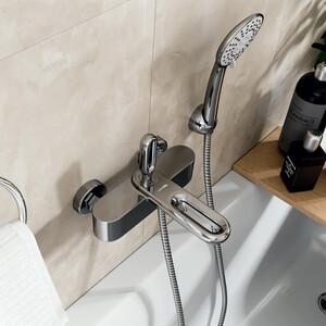 Смеситель для ванны Wasserkraft Kammel хром (1801)