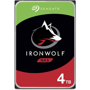 Жесткий диск Seagate IronWolf ST4000VN006 NAS 4TB, 3.5", 5400, 256MB, SATA-III, 512e