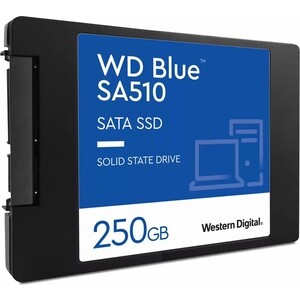 SSD накопитель Western Digital (WD) Blue 3D NAND WDS250G3B0A 250ГБ 2,5" SATA TLC