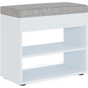 Тумба для обуви СОКОЛ ТО-31 белый шагрень