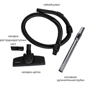 Пылесос с контейнером Supra VCS-1832