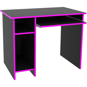 Стол письменный МДК Black Фуксия (BL - СТК1Ф)