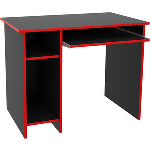 Стол письменный МДК Black Красный (BL - СТК1К)