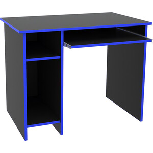 Стол письменный МДК Black Синий (BL - СТК1С)