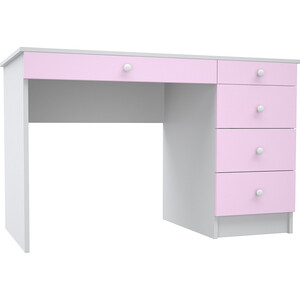 Стол письменный МДК Феникс 1 Светло розовый (СТ4Ф-1СР)