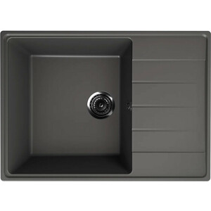 Кухонная мойка Ulgran Quartz Prima 700-09, асфальт