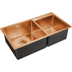 Кухонная мойка EMAR EMB-210 PVD Nano Coppery