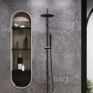 Душевой гарнитур Damixa Scandinavian Pure черный (936000300)