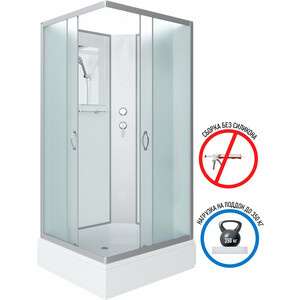 Душевая кабина Niagara NG-33084-14QBK 100х80х200