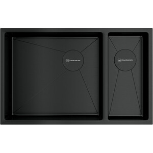 Omoikiri Taki 69-2-U/IF-GB-L Side графит (4997050)