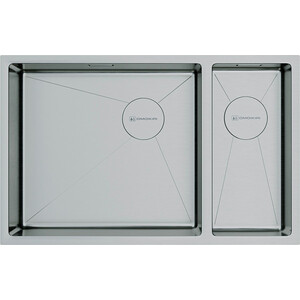 Кухонная мойка Omoikiri Taki 69-2-U/IF-IN-L Side нержавеющая сталь (4997049)