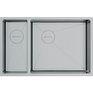 Omoikiri Taki 69-2-U/IF-IN-R Side нержавеющая сталь (4993182)