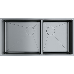 Omoikiri Taki 85-2-LB-U/IF-IN Side нержавеющая сталь (4997037)