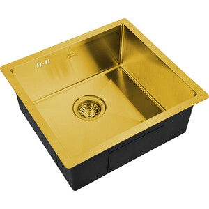 Кухонная мойка ZorG Steel Hammer SH 4844 бронза