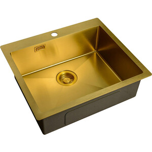 Кухонная мойка ZorG Light ZL R 590510 бронза