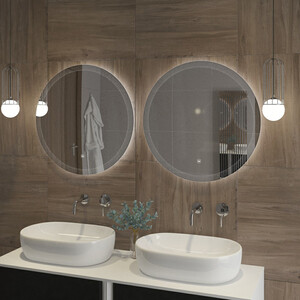 Зеркало Cezares Eco 60 с подсветкой, сенсор (CZR-SPC-ECO-600-LED-TCH)