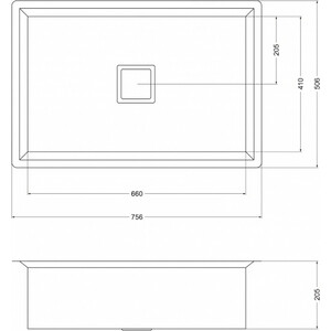 Кухонная мойка Oulin OL-FU113 сатин