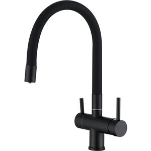 Смеситель для кухни EMAR ЕС-3015 black