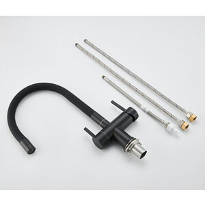 Смеситель для кухни EMAR ЕС-3015 black