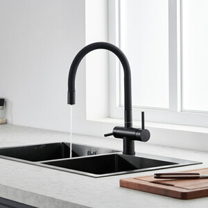 Смеситель для кухни EMAR ЕС-3015 black