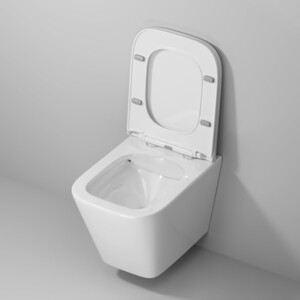 Унитаз подвесной безободковый Niagara Atrio с сиденьем-микролифт (NG-9303)