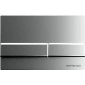 Инсталляция для унитаза Ceramicanova Envision с кнопкой смыва Flat хром матовый (CN1002M)