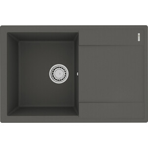 Кухонная мойка Lemark Imandra 760 серый шелк