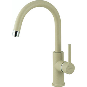 Смеситель для кухни Lemark Comfort с подключением к фильтру, бежевый (LM3073PBG)