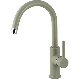 Смеситель для кухни Lemark Comfort с подключением к фильтру, грей (LM3073PGR)