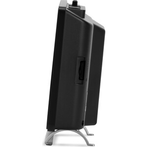 Радиобудильник Hyundai H-RCL246 черный LCD подсв:зеленая часы:цифровые FM