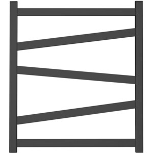 Полотенцесушитель водяной Point Феникс П5 500x600 черный (PN15156B)
