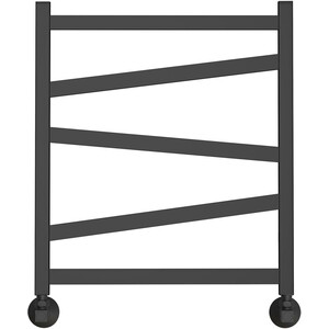 Полотенцесушитель водяной Point Феникс П5 500x600 черный (PN15156B)