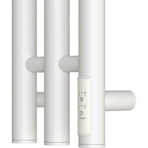 Полотенцесушитель электрический Point Деметра П3 120x1200 правый, белый (PN12822W)