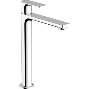 Смеситель для раковины Hansgrohe Rebris E с донным клапаном, хром (72581000)