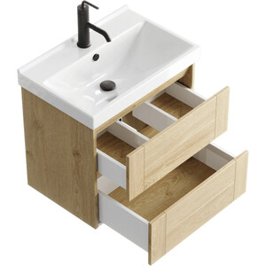 Тумба с раковиной Aqwella Astrid 60 дуб давос (AST0106DD, 4630032682354)