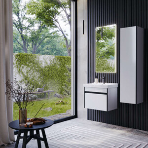 Тумба под раковину Aqwella Urban 50 белая (URB0105W)