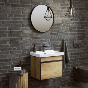 Тумба с раковиной Aqwella Urban 60 дуб балтийский (URB0106DB, 4630032682354)