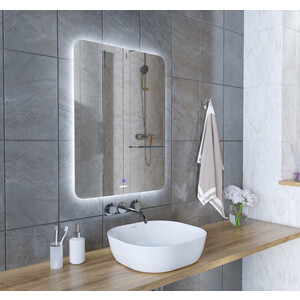 Зеркало Grossman Elegans 80х100 сенсорный выключатель (17801001)