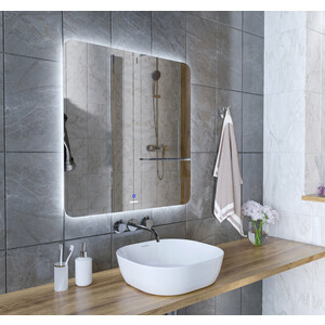 Зеркало Grossman Elegans 90х80 сенсорный выключатель (1790801)