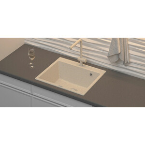 Кухонная мойка Point Бинга 60 белая (PN3003W)