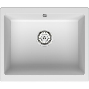 Кухонная мойка Point Сидли 55 белая (PN3007W)