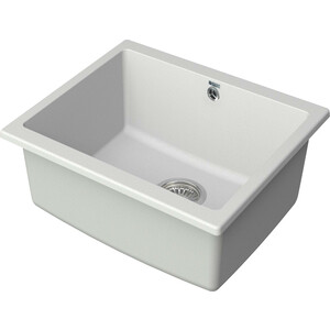 Кухонная мойка Point Сидли 55 белая (PN3007W)
